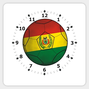 bolivia clock Sticker